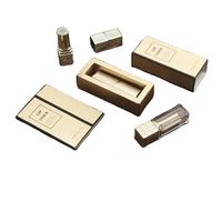 Boîtes d'emballage en carton ondulé personnalisées 27x88mm 10ml multicolores en matériaux recyclés pour rouges à lèvres