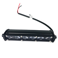 Mini barre lumineuse LED 6D, projecteur et diffuseur, 9 pouces, 18W, lampe de travail et de conduite pour Jeep, remorque, VTT, 4x4, éclairage de calandre de voiture