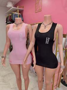 Abito Estivo Senza Maniche di Lusso per Donne <span class=keywords><strong>e</strong></span> Signore, Design Elegante - Product Image 6