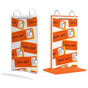 Factory Custom Acrylic <b>Table</b> Display Stand Personalized Menu <b>Card</b> Holder and Sign Rack - Product Image 2