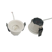 Spot encastré LED COB dimmable 6W avec réflecteur noir pour plafond, idéal pour la maison et les magasins