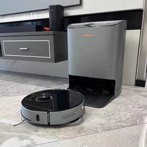 2024 <span class=keywords><strong>T9</strong></span> + 2000pa Smart Sans Fil Autonettoyant Robot Vadrouille <span class=keywords><strong>Aspirateur</strong></span> Avec Station Auto-Vide - Product Image 5