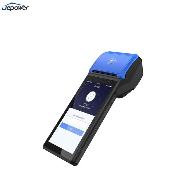 All-in-One Android 12 Handheld POS Terminal 5.5 Inch Portable Cash Register NFC WiFi 58mm Printer Touch Screen for Sale