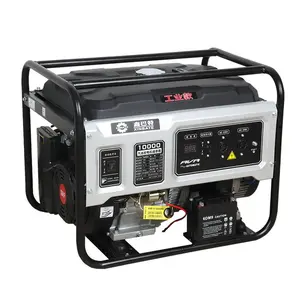 XINBATE gasolina conveniente al aire libre pequeño generador doméstico 10KW monofásico 220V arranque eléctrico