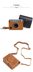 Bolsa de cuero Caiul para cámara <span class=keywords><strong>Fujifilm</strong></span> <span class=keywords><strong>Instax</strong></span> <span class=keywords><strong>Mini</strong></span> EVO, funda protectora completa con correa, bolsa para <span class=keywords><strong>Instax</strong></span> <span class=keywords><strong>Mini</strong></span> al por mayor - Product Image 5