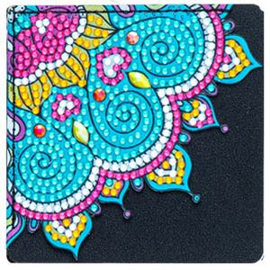 1 Stück DIY 5D Mandala Diamond Art Dreieck Leder Ecke Buch markierungen Lesezeichen Ärmel DIY Diamant Gemälde - Product Image 2