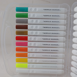 Nhà Sản xuất' người bán tốt nhất giá rẻ 12/24/36/48 màu acrylic Markers Set cho trẻ em biểu tượng tùy chỉnh sơn bút cho nghệ thuật - Product Image 4