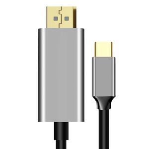 Adaptateur <span class=keywords><strong>USB</strong></span> <span class=keywords><strong>C</strong></span> 4K 30Hz Compatible Type <span class=keywords><strong>C</strong></span> <span class=keywords><strong>vers</strong></span> <span class=keywords><strong>c</strong></span>âble HD-MI <span class=keywords><strong>Displayport</strong></span> pour ordinateur MacBook Huawei Mate - Product Image 2