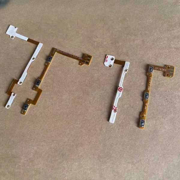 Mobile Phone Spare Parts Power Button for Infinix Hot 10I Power on Off Switch Flex Cable for Itel Infinix Tecno Spare Part