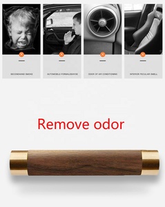 Parfum Mewah Klip Ventilasi Udara Botol Diffuser Mobil Kayu Penyegar Aromaterapi Sublimasi Ornamen Mobil Diffuser Kayu - Product Image 3