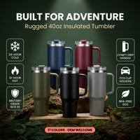 Produsen logam 40oz sublimasi putih vakum baja tahan karat warna perak pemasok cangkir Tumbler termal olahraga pribadi