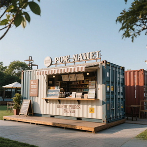 Camion de nourriture mobile préfabriqué de 20 pieds pour la maison, kiosque à café, stand, conception de conteneur, bar, restaurant, 2025 - Product Image 2
