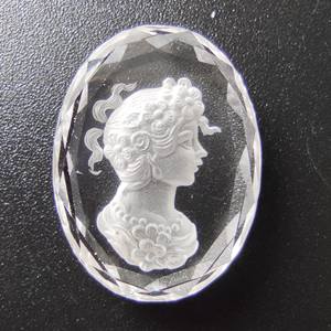 Bling Fancy Lucency Gemstone Cuarzo natural Ángel \ Lady Tallado Forma Piedra preciosa suelta - Product Image 3