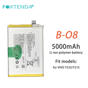 Batería de Repuesto Original Nueva de 0 Ciclos B-O8 5000mAh para <span class=keywords><strong>VIVO</strong></span> Y52S/Y31S, Batería Recargable de Polímero de Iones de Litio - Product Image 2