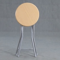 Holz Kunststoff versenkbarer Klapp hocker tragbarer leichter Sitz Outdoor Angeln Klapp hocker