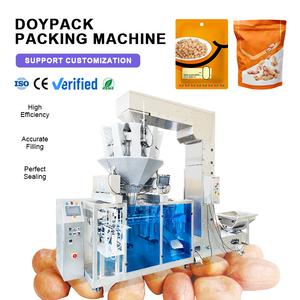 Highly Efficient Automatic Pre-made Bag Doypack Packing Machine for Peanuts Peas Walnuts Filling Sealing - Product Image 1