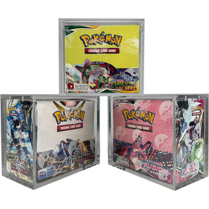 Boîte de protection pour booster de cartes Pokémon en acrylique personnalisée, boîte de présentation Elite Trainer, boîte de booster transparente, couvercle magnétique, boîte de protection pour cartes Pokémon - Product Image 2