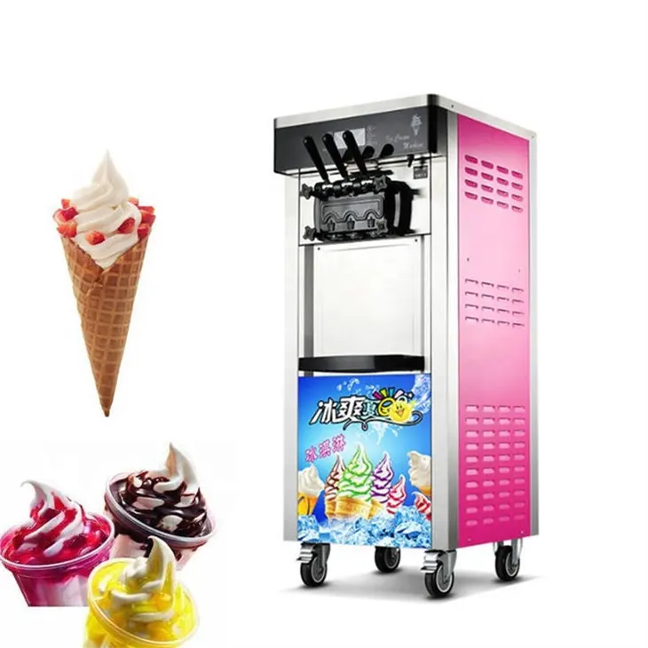 Nieuwe Tafelblad Winkel Populaire Zachte Crème Machine Yoghurt Mixer Ijs Making Machines Met Kegel
