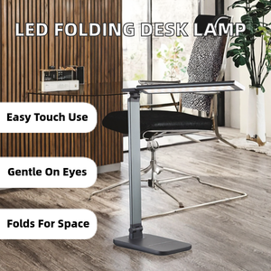 Lampe de bureau pliable SML moderne à LED DC USB avec contrôle tactile, design simple, lumière protectrice pour les yeux, pour la maison et l'hôtel - Product Image 3