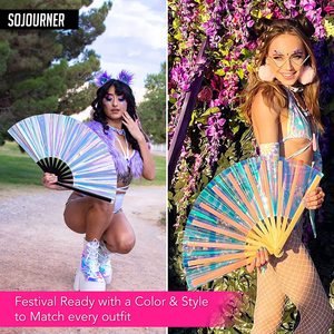 Vente en gros Ventilateur à manivelle en bambou Grand modèle décoratif de 33cm en PVC pour la fête Modèle peint Souvenirs Cadeaux d'affaires - Product Image 2
