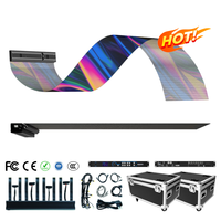 Usine 3D Transparent Hologramme LED Écran d'affichage pour ascenseur Magasin de détail Publicité métro Holographique Intérieur LED Affichage
