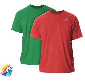 เสื้อยืดคอกลมผู้ชายไซส์ใหญ่ ผ้าเจอร์ซีย์ระบายอากาศ 100% ผ้าฝ้าย หลายสี สกรีนโลโก้ได้ตามต้องการ คอกลม ปี 2022 - Product Image 5