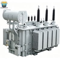 Transformateur 10000kVA - 12500kVA, 16MVA, 110kV, à enroulement duplex, 200MVA, abaisseur de tension, immergé dans l'huile, triphasé - Prix