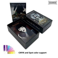 Cartes de Tarot en Gros, Impression Personnalisée de Jeux de Cartes Oracle, Fabricant Direct d'Usine, Offre de Prix pour les Distributeurs, Jeu de Société