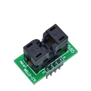 Ổ Cắm IC Kiểm Tra MSOP8 Sang DIP8 MCU Ổ Cắm Bộ Chuyển Đổi Lập Trình