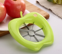 Lame manuelle en acier inoxydable Coupe-fruits Gadget de cuisine Trancheuse à fruits par Apple