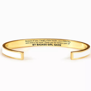 Nueva pulsera al por mayor para mujer, estilo europeo y americano, accesorios de metal de acero inoxidable, color de nicho, alta gama. - Product Image 5
