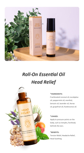 Precio de fábrica al por mayor Rollo natural en aceite de mezcla 10ml Rodillo terapéutico Aceite esencial para la piel y el cuerpo - Product Image 5