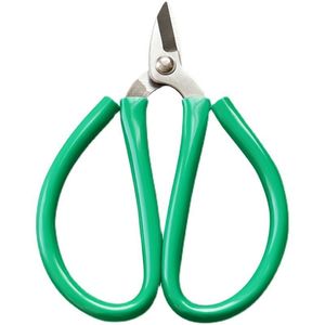 Green Fat Head Clippers Stainless Steel Blade Household Scissors Industrial Grade Short Nose Wire Cutting <b>Tool</b> - Product Image 4