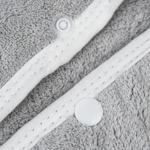 Serviettes de bain carrées brodées d'animaux en bambou pour bébé, serviettes de bain pour bébé unisexe, <span class=keywords><strong>serviette</strong></span> à capuche pour nouveau-né avec visage d'animal, vente chaude - Product Image 6
