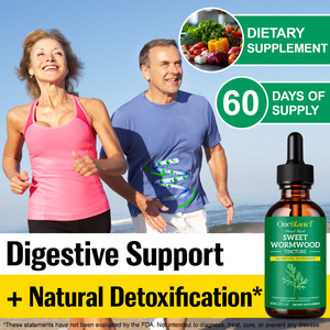 Gotas Orgânicas de Artemísia Doce OneBtanicl para Suporte Digestivo e Limpeza do Corpo, Detox do Intestino, Gotas Líquidas de Artemísia Doce - Product Image 5