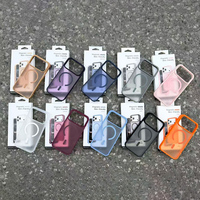 Coque de téléphone magnétique anti-chute de haute qualité pour iPhone 18 Pro Max 17 16 15 14 13, finition mate effet peau, avec boîte d'emballage