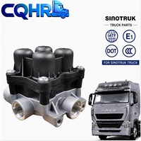 WG9000360501 Vanne de protection à quatre circuits VOSS pour SINOTRUK HOWO T7H T5G SITRAK, pièce de rechange d'origine de qualité OEM, robuste