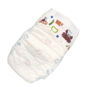 Couches jetables super douces pour bébé avec protection anti-fuites 3D, forte absorption, en pâte fluff et tissu non tissé, fabriquées en Chine - Product Image 2