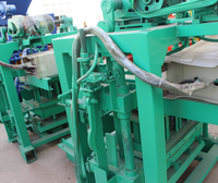 Nouvelle machine à mouler des blocs de béton QT40-2 avec des moules remplaçables pour les briques de pavage emboîtables, construction résidentielle