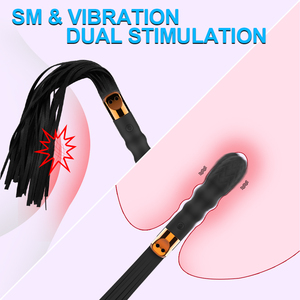 Productos sexuales eróticos Bondage Paddle Spanking Juegos para adultos para mujeres <span class=keywords><strong>Slave</strong></span> Whip Vibrator - Product Image 6