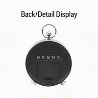 Neuer Digitaler LED-Wecker mit Batteriebetrieb Modernes Design Elektrischer Kalender Individuelles Logo Kunststoffmaterial als Geschenk