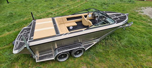 <span class=keywords><strong>Bateau</strong></span> semi-rigide haute vitesse Kinocean fabriqué en Chine, prix usine, avec moteur inboard, moteur de <span class=keywords><strong>bateau</strong></span> à réaction, vente de petit <span class=keywords><strong>bateau</strong></span> en aluminium - Product Image 2