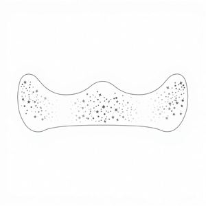 Pegatinas de Tatuajes Temporales con Purpurina Multicolor Arcoíris, Impermeables, con Diseño de Corazones Lindos y Puntos Brillantes para la Cara - Product Image 2