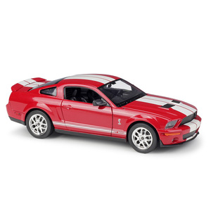 BobbieGoods 1:24 2007 Shelby GT500 Modellino Auto Giocattolo in Plastica ABS Pressofusa 22473 110V Senza Batteria 14 Anni e oltre Richiesta Fornitore all'Ingrosso - Product Image 1