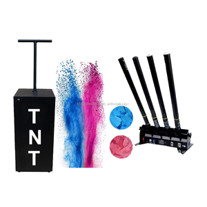 Bláster de Humo en Polvo para Revelación de Género Eléctrico con Control Remoto para Fiestas al Aire Libre con Máquina de Confeti Metálico - Product Image 4