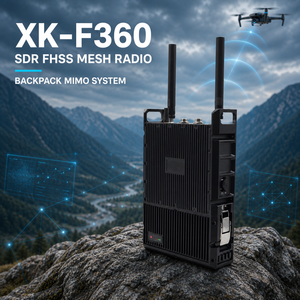 วิทยุ UHF VHF แบบสะพายหลัง <span class=keywords><strong>MIMO</strong></span> Mesh SDR FHSS COFDM 20W สำหรับการค้นหาและกู้ภัย การสื่อสารฉุกเฉิน เครือข่าย MANET การเชื่อมโยงข้อมูลที่ปลอดภัย - Product Image 1