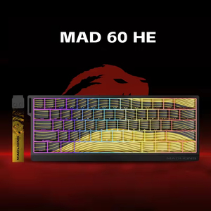 Teclado Mecánico para Juegos Madlions Magnético de 61/68 Teclas, Cableado, Diseño RGB, Controlador Web, Frecuencia de Actualización de 8K, Conexión USB para Escritorio - Product Image 4