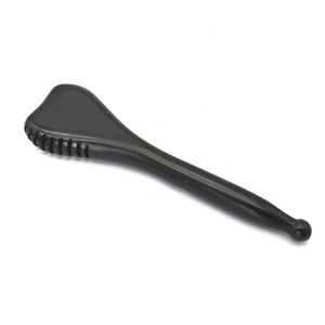 Bâton de Massage en pierre Bian noire Gua Sha <span class=keywords><strong>Anti</strong></span>-âge Guassha pour le <span class=keywords><strong>visage</strong></span>, utilisé pour le <span class=keywords><strong>Yoga</strong></span> Facial - Product Image 1