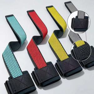 Suporte de Pulso Antiderrapante para Levantamento de Peso, Cintas de Assistência para Treinamento de Academia - Product Image 6
