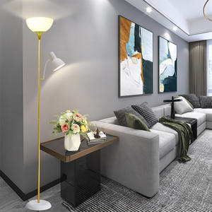 Lampe de sol mère <span class=keywords><strong>et</strong></span> <span class=keywords><strong>fils</strong></span> Décoration de salon Lampe de sol mère fille avec lampe de lecture 20.4X11.4X71 pouces Noir - Product Image 6